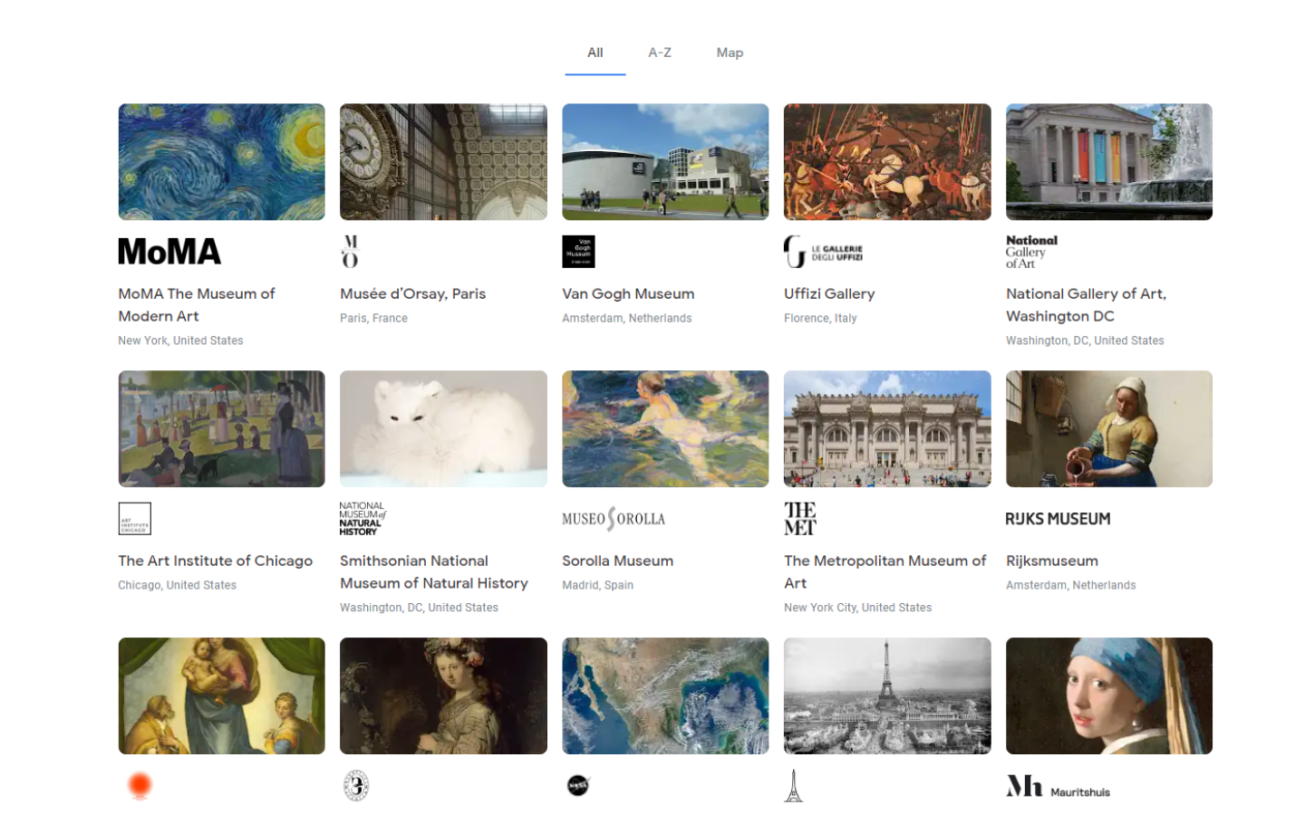Digital Art Preservation The Google Art Project DigitalRosh