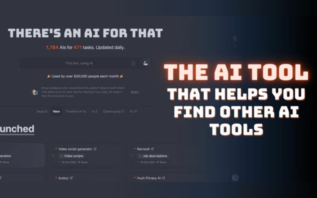 "There's an AI for That": The Largest Database for AI Tools - DigitalRosh